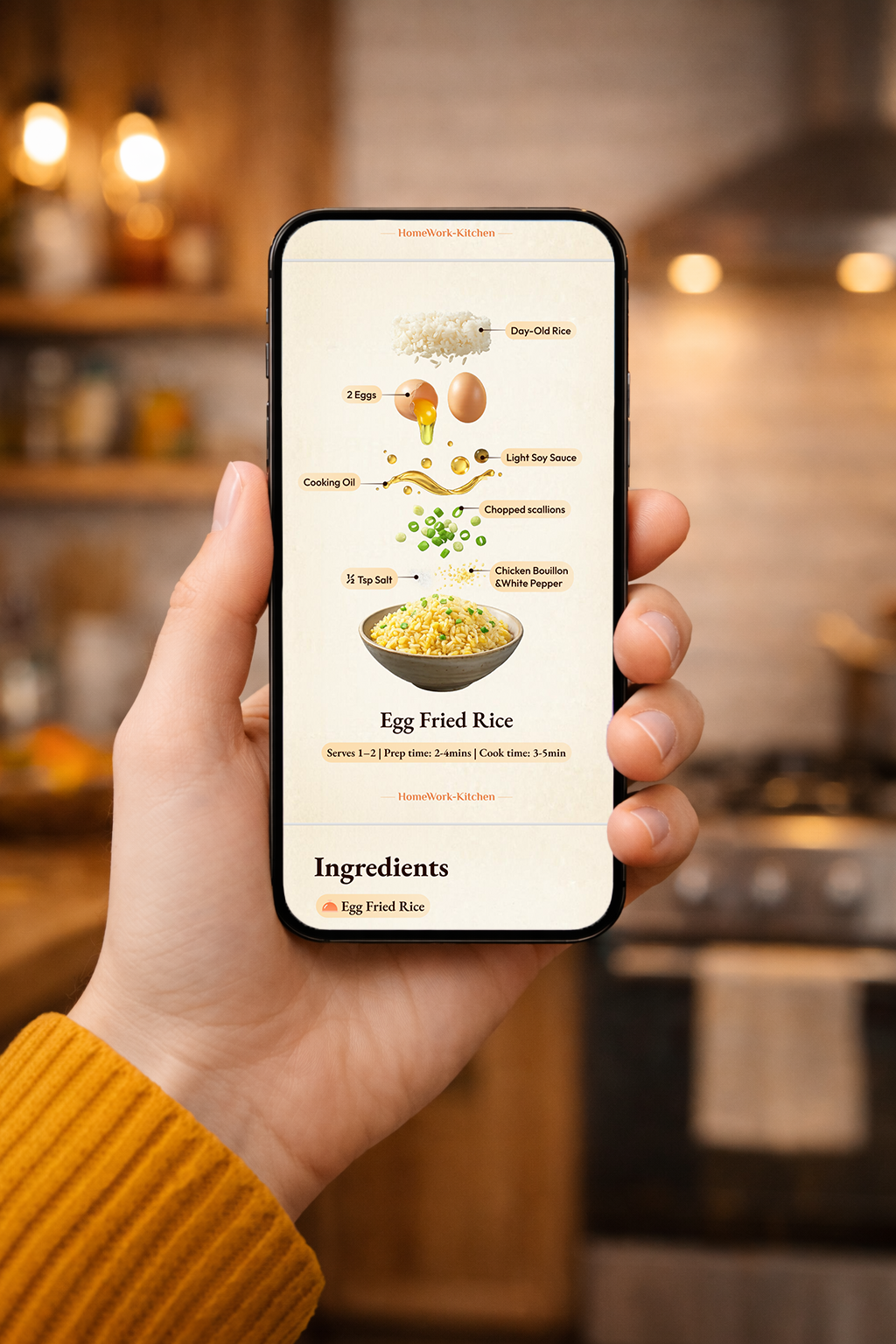 🍛 Beginner-Friendly Egg Fried Rice