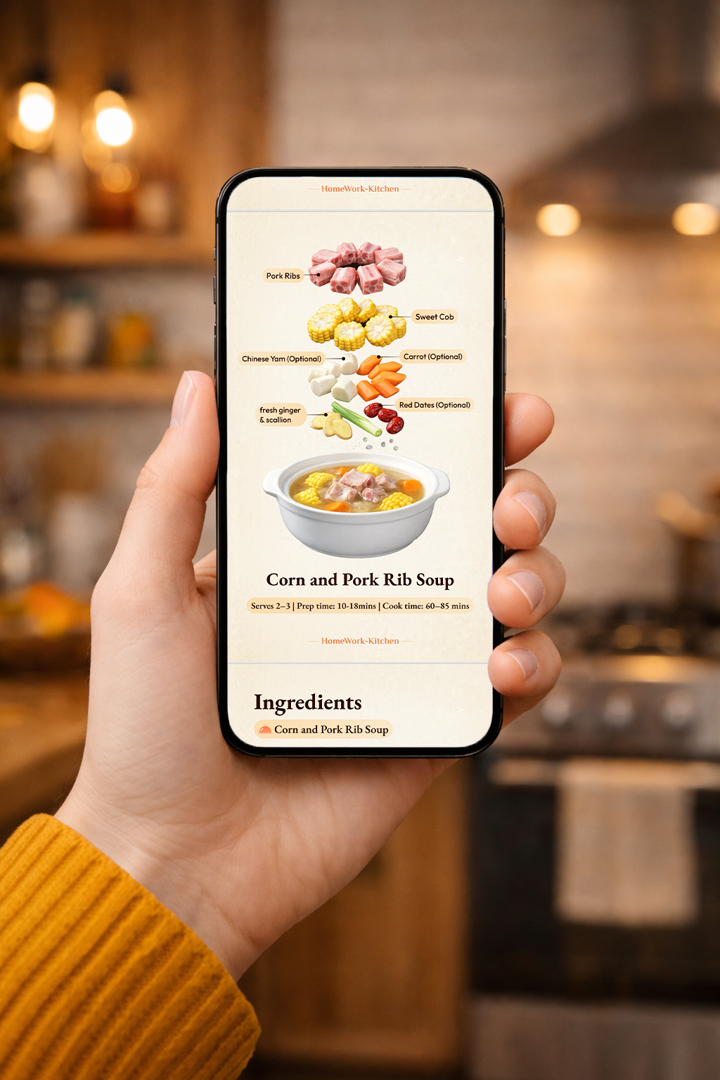 🌽 Beginner-Friendly Corn and Pork Rib Soup