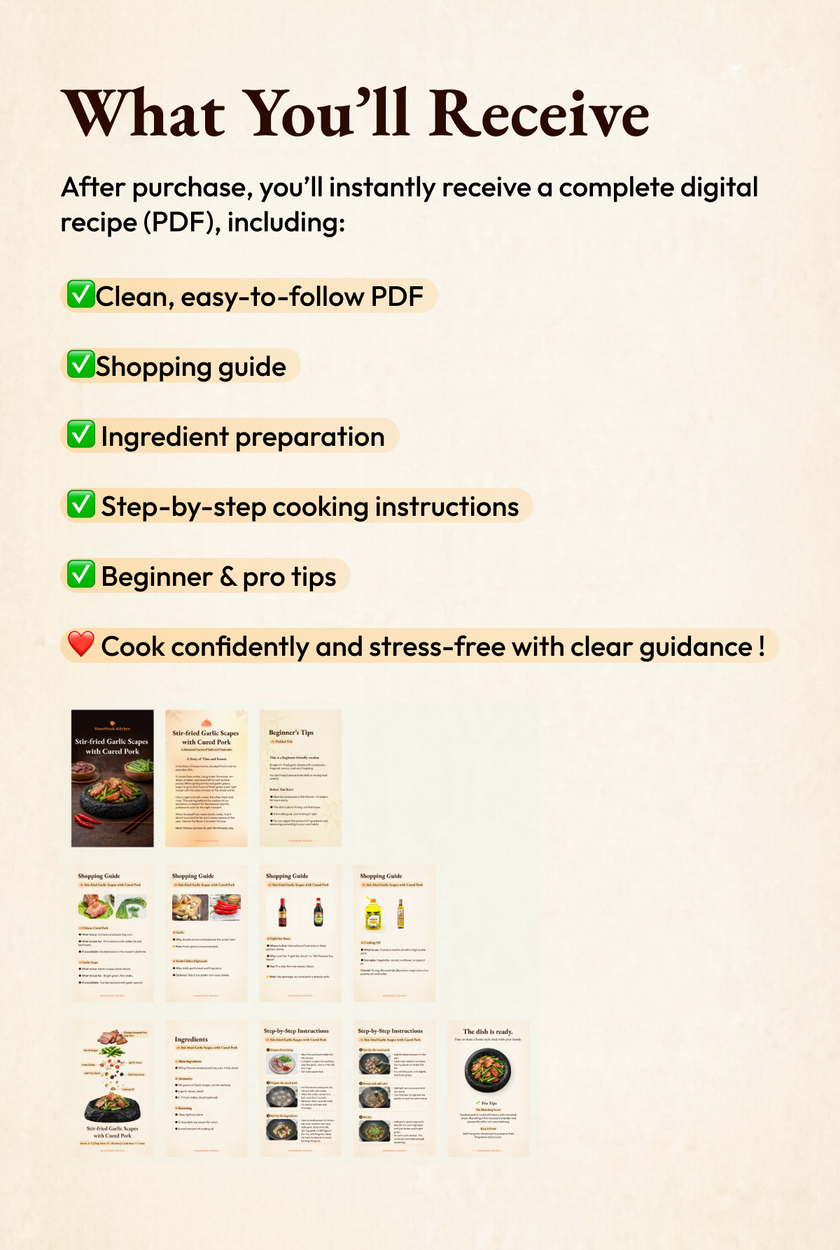 🥓 Beginner-Friendly Sautéed Smoked Pork with Garlic Leeks