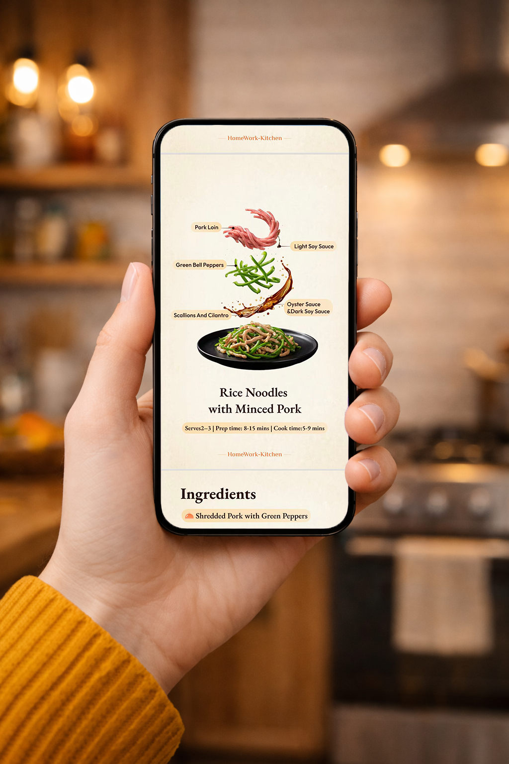 🥓 Beginner-Friendly Shredded Pork with Green Peppers